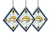 Buffalo Sabres - NHL Art Glass Decorative Ornament Set (3 Pieces)