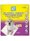 OUT! Playful Puppy Training Pads 16 Count