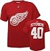 Henrik Zetterberg Detroit Red Wings Red Name and Number T-Shirt