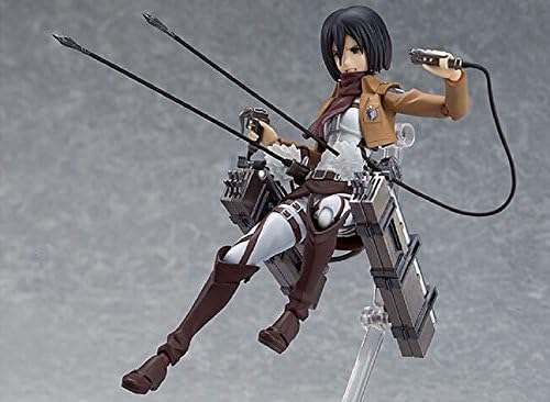 Attack on Titan - Mikasa Ackerman Figma Action Figure Playsets Moveable