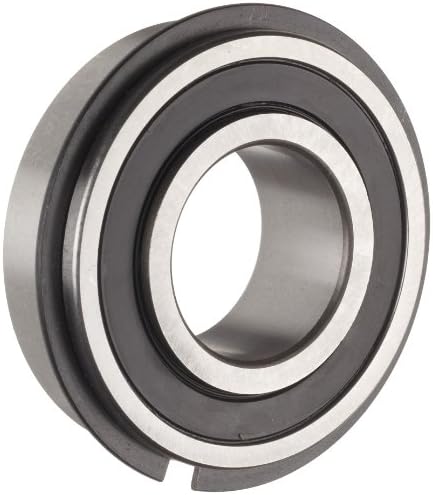The General 7516 DLG Extra Light Extended Inner Ring Bearing, Double Sealed, With Snap Ring, Inch, 1" Bore, 2" OD, 3/4" Width, 1096 lbs Static Load Capacity, 2040 lbs Dynamic Load Capacity