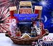 Patriotic American Pride Gourmet Gift Basket