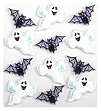 Jolee's Boutique Cabochons Dimensional Stickers, Ghost And Bat