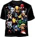 Marvel Team-Ups CRUNCH TIME Marvel Comics Adult Black Tee T-shirt