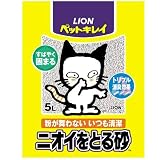 ライオン ペットキレイ ニオイをとる砂 5L
