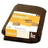 Tarpaulin 10x20 canvas 8oz