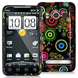 HTC EVO 4G Branded PREMIUM PROTECTOR CASE - NEON ROUND