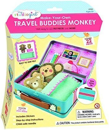 My Studio Girl Travel Buddies Monkey Kit by My Studio Girl