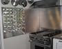 Stainless Backsplash, 36" X 30" with Hemmed Edges