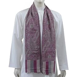 India and Clothing Men Scarves Pashmina 12 x 60 inches