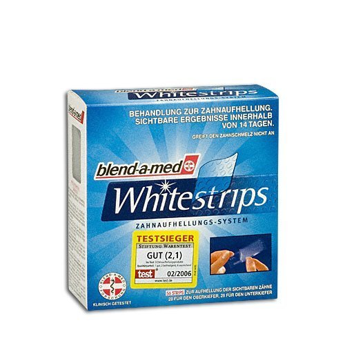 City Travel Guides Discounted  Körperpflege & Bad : Blend A Med Whitestrips 56 St. Streifen