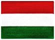 Hungary Flag Embroidered Patch Hungarian Iron-On National Emblem