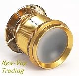 Viewers: Wide Angle Peephole Door Viewer Doorscope Gold Metal