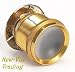 Tools & Hardware : Wide Angle Peephole Door Viewer Doorscope Gold Metal