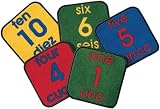 Review Carpets for Kids  / Bilingual Number Squares Kit - Set of 10, by Carpets for Kids