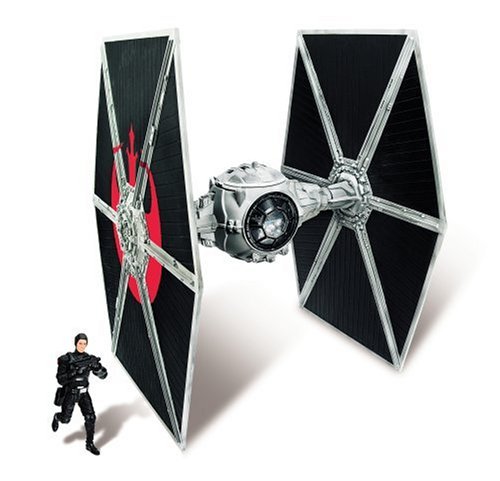 Star Wars Ecliptic Evader Droid Series Pirate Version Tie Fighter with Hobbie Klivian Action Figure