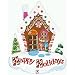 Gingerbread House Mylar Balloon 18