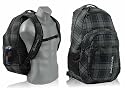 DAKINE Schulrucksack // CAMPUS LG // Laptop Rucksack // NORTHWOOD // Grau PLAID