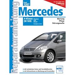 Mercedes-Benz A-Klasse (W 169): Benziner und Diesel BR ab Modelljahr 2004