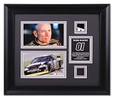  : Mark Martin Framed Photos w/ Sheet Metal & Tire