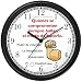 Habit 1 - Those Committed #2 (Spanish Text) - Wall Clock from THE 7 HABITS - CLOCK COLLECTION by WatchBuddy Timepieces (Black Frame)