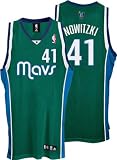 Dirk Nowitzki Dallas Mavericks Kelly Green Authentic Adidas NBA Jersey