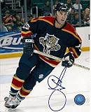 Autographed/Hand Signed Joe Nieuwendyk Florida Panthers 8x10 Photo
