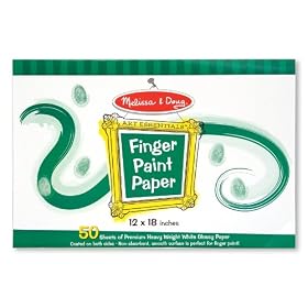 Melissa & Doug Finger Paint Paper