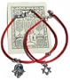 Red String with Baby Hamsa Amulet