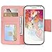 Galaxy S4 case,By HiLDA,Wallet Case for Samsung Galaxy S4/i9500,Premium PU Leather Case,Credit Card Holder,Flip Cover Case[Rose]