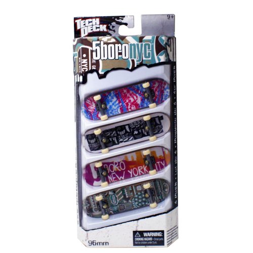 Tech Deck 96mm Fingerboards - 4 Pack