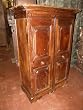 Antique India Armoire Teak Hand Carved Vaastu Cabinet