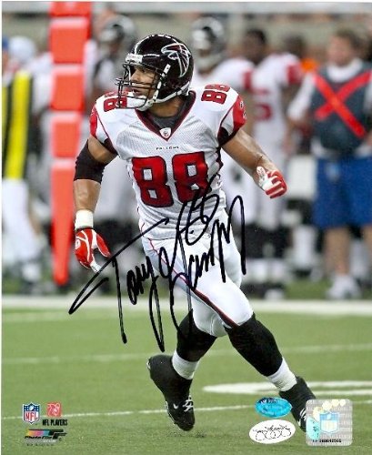 Tony Gonzalez Autographed/Hand Signed 8x10 Photo (Atlanta Falcons) JSA