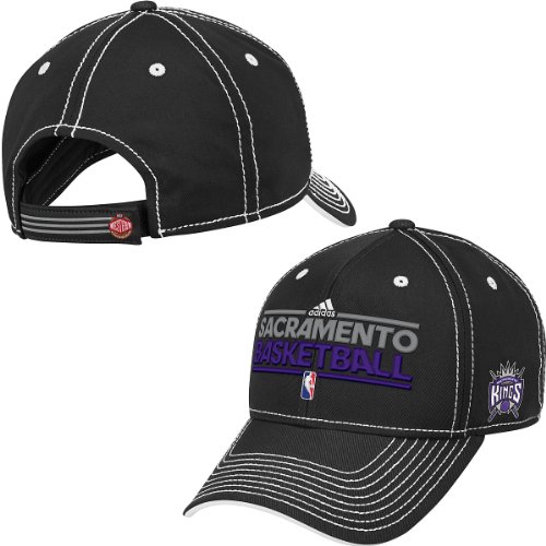 Adidas Sacramento Kings Authentic Practice Graphic Adjustable Hat