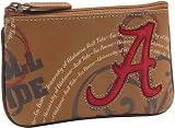Fossil Women's NCAA Wallet - Alabama - Letterman Key Coin (Color: Saddle)