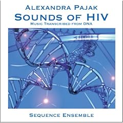 Sounds of Hiv: Music Transcribed from DNA