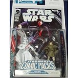 Star Wars Comic Packs - Star Wars Infinities: Return of the Jedi - Darth Vader and Princess Leia