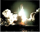 Nasa Early Morning Space Shuttle Launch Art Poster Print - 20