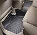 WeatherTech Custom Fit FloorLiners for Honda Civic Si, Civic - 2nd Row (440902), Black