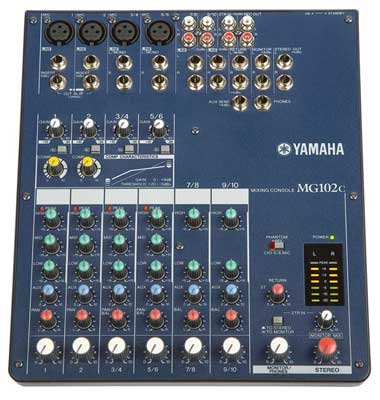 Yamaha MG102C 10 Input Stereo Mixer