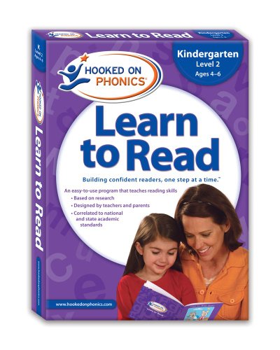 Learn to Read Kindergarten Level 2 (Hooked on Phonics)
