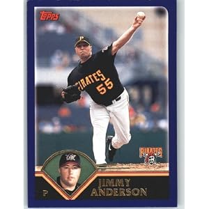 Buy 2003 Topps # 78 Jimmy Anderson Pittsburgh Pirates Baseball Card In Protective Screwdown Case