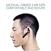 PLAY X STORE Wireless Lightweight Headphone Mini Universal Headset with Microphone - Black