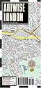 Artwise London Museum Map - Laminated Museum Map of London, England