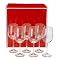 Set of 6 White Wineglasses