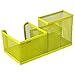 Homecube Space Saving Mesh Office Supplies Desk Organizers/Pen Holder/Cell Phone Holder/Cosmetic Holder 3 Sorter Sections