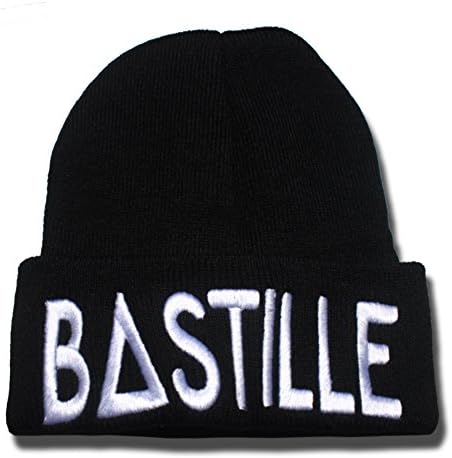 QIANGWEI Bastille Band Logo Beanie Fashion Unisex Embroidery Beanies Skullies Knitted Hats Skull Caps