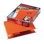 Pendaflex 4152X2ORA Hanging Box Bottom Folder w/Infopocket, Orange, Letter, 2 Cap., 25/box