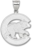 Chicago Cubs C W/ Bear Giant Charm/Pendant -14K/10K, Stainless Steel or Gold Plated