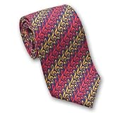 G-Clef Musical Note - Men's Silk Necktie